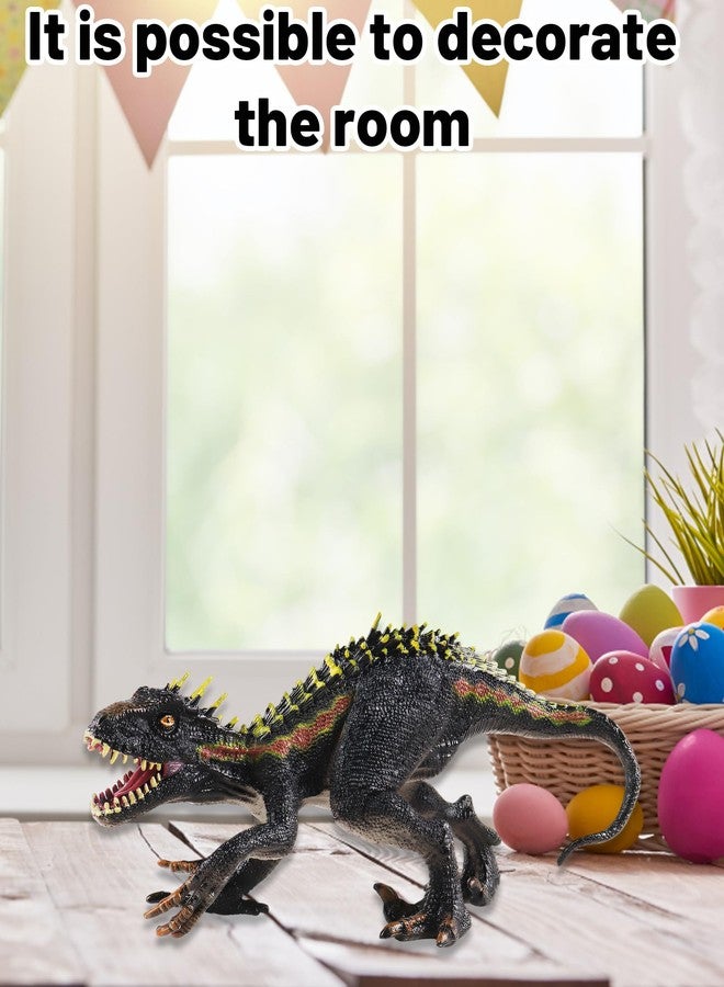 سكويشي لعبة ديناصور طرية، لعبة إندومينوس ريكس للأطفال من 3 إلى 5 سنوات ومن 9 إلى 12 سنة، مجسم فيلوسيرابتور واقعي للعب التعليمي والتجميع، ألعاب حيوانات للاستخدام الداخلي والخارجي - Image 2